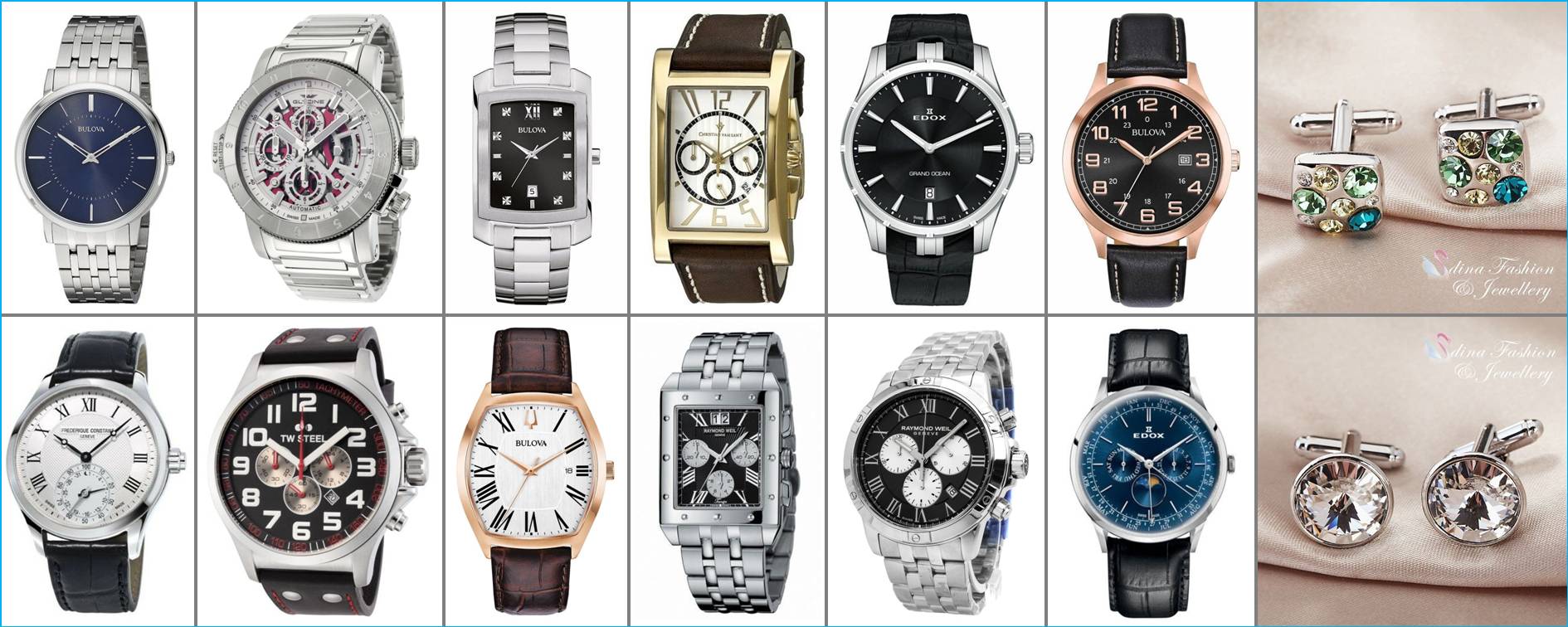 腕時計 メンズ カフス クリスマス プレゼント Aurora&Oasis オーロラ＆オアシスギフト