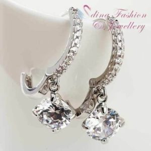 スナップピアス ワンタッチピアス スワロフスキー アクセサリー シルバー Aurora&Oasis オーロラ&オアシス