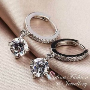 スナップピアス ワンタッチピアス スワロフスキー アクセサリー シルバー Aurora&Oasis オーロラ&オアシス